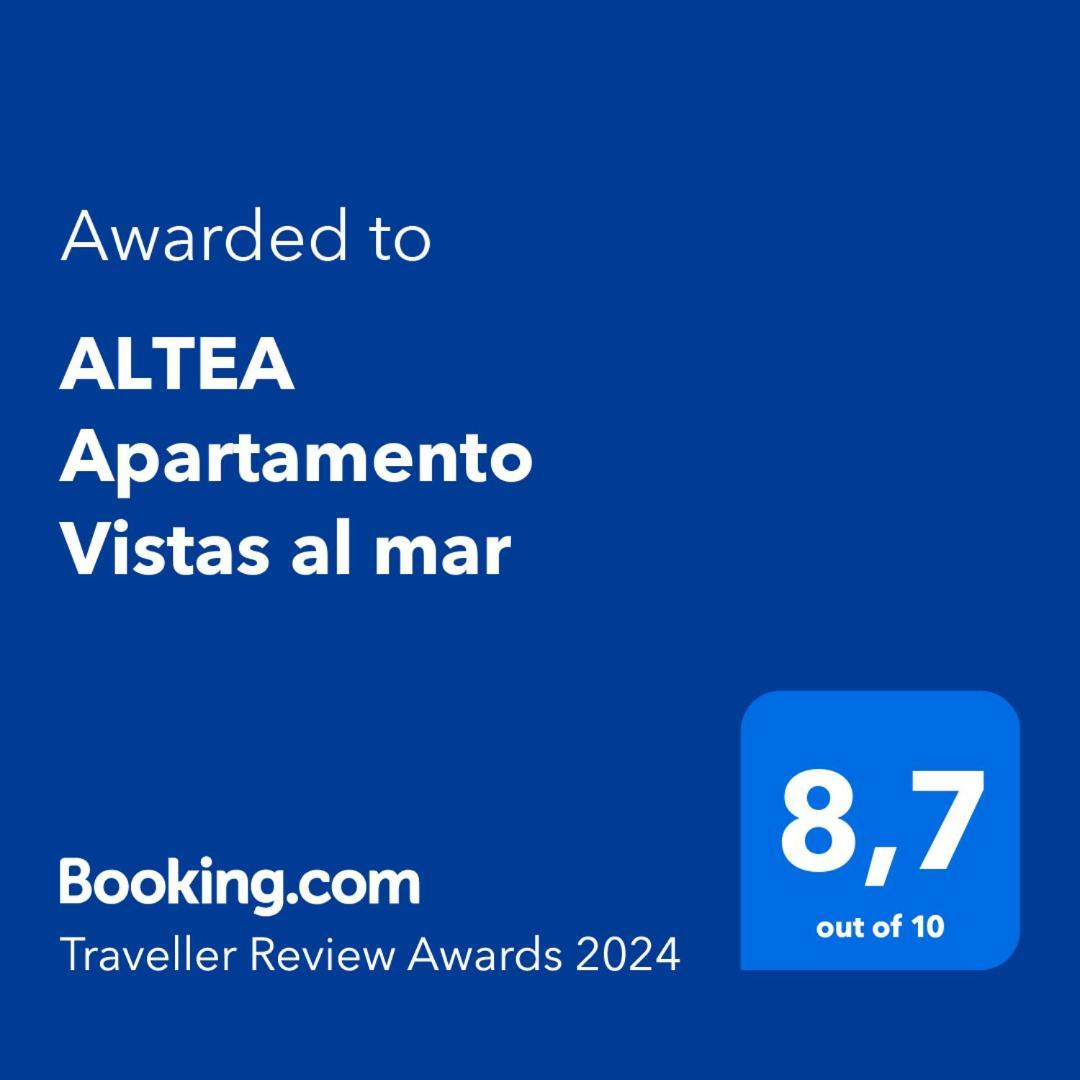 Altea Apartamento Vistas Al Mar Esterno foto